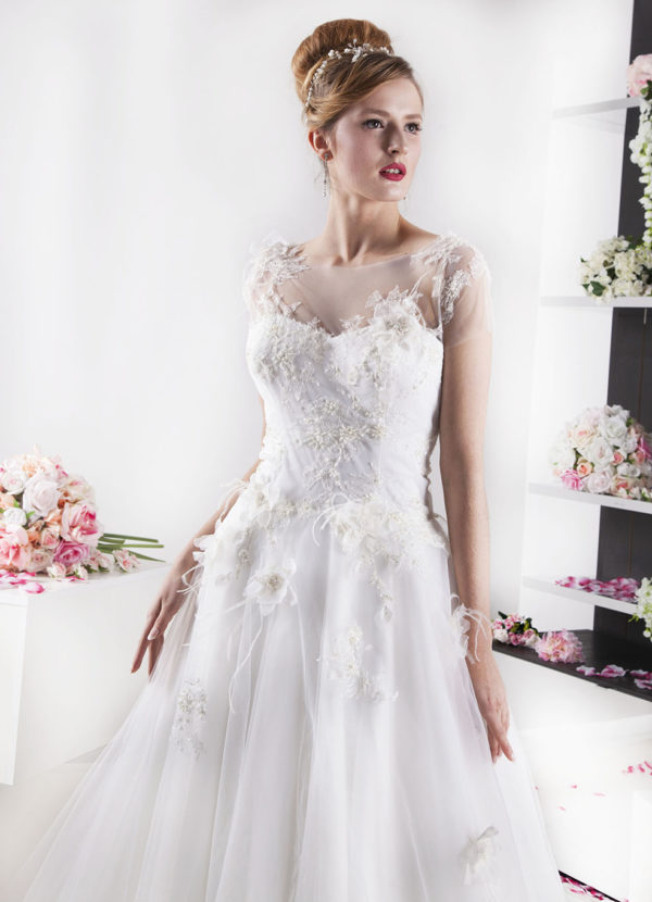 Robe de mariée Paris de style princesse