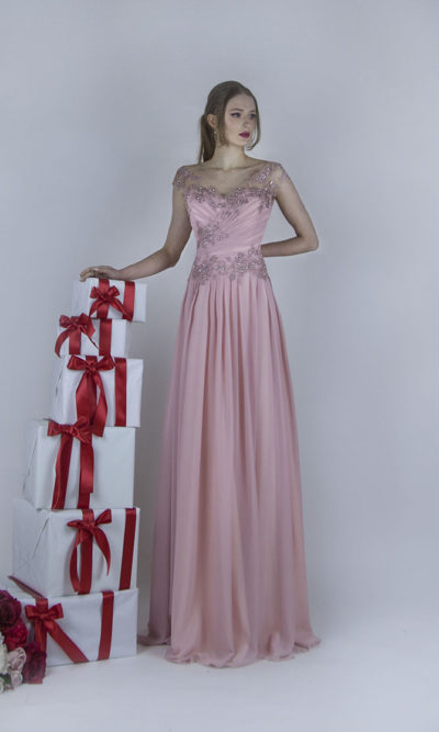 Robe de soirée demoiselle d'honneur Paris magique