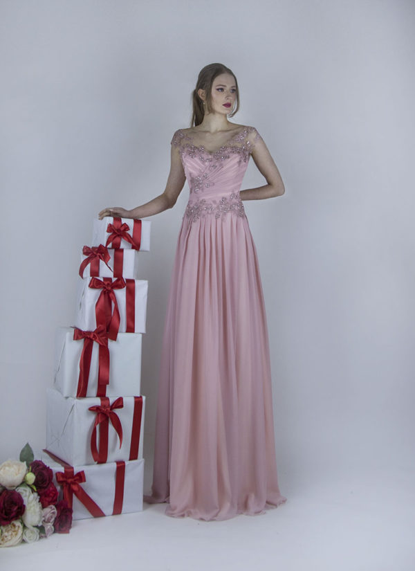 Robe de soirée demoiselle d'honneur Paris magique