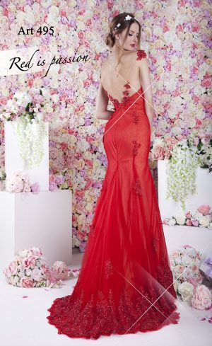 Robe de soirée sirène sexy en dentelle