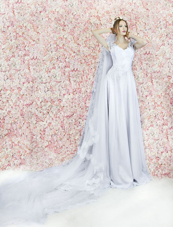 Robe de mariage accessoire voile de mariée