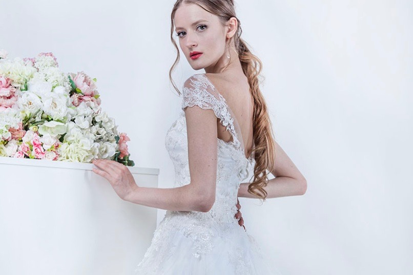 Robe de mariée fabriquée en France