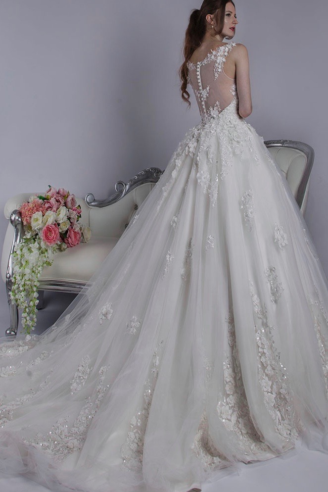 Robe de mariée exclusive pour une vraie princesse