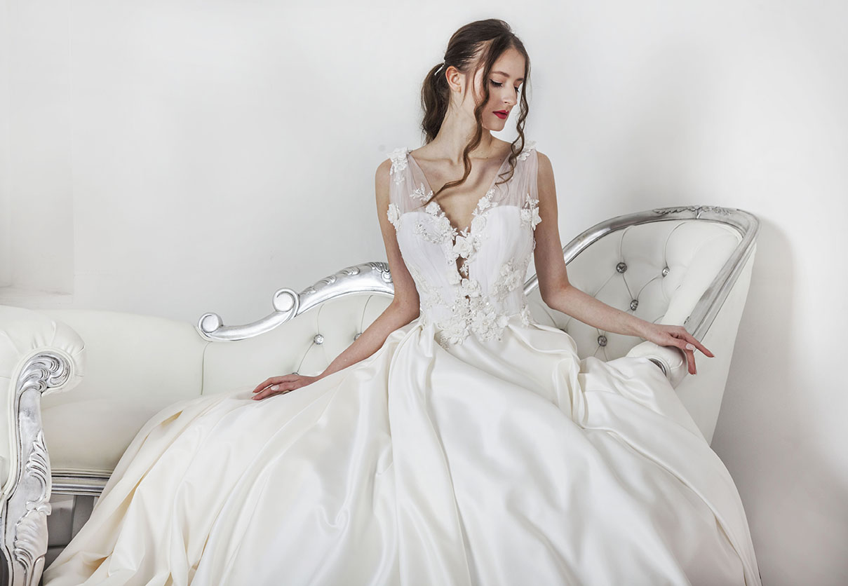 Robe de mariée féminine pour une vraie princesse