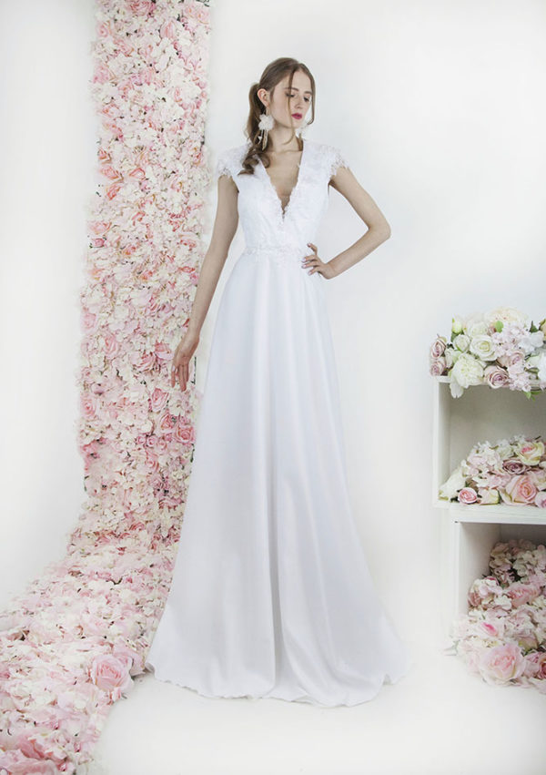 Robe de mariée pour mariée enceinte
