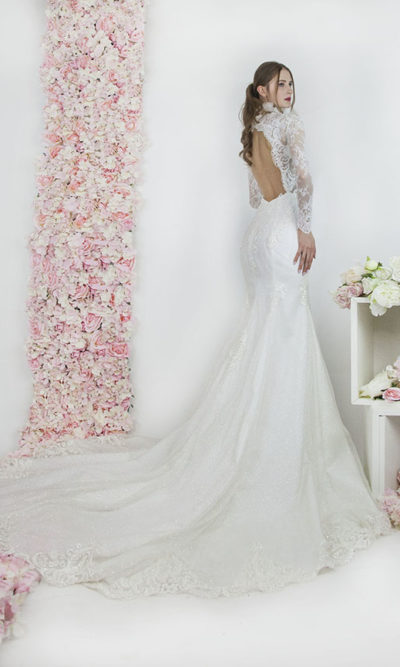 Robe de mariage sirène à Paris location