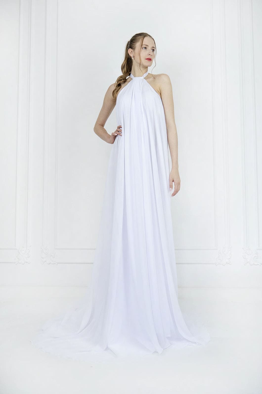 Robe de mariée style grecque