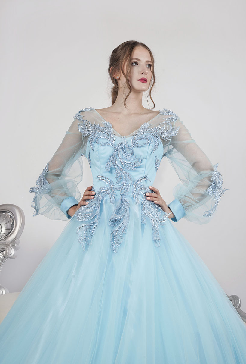 Robe de soirée princesse extra fluide et aérée - Robe Paris