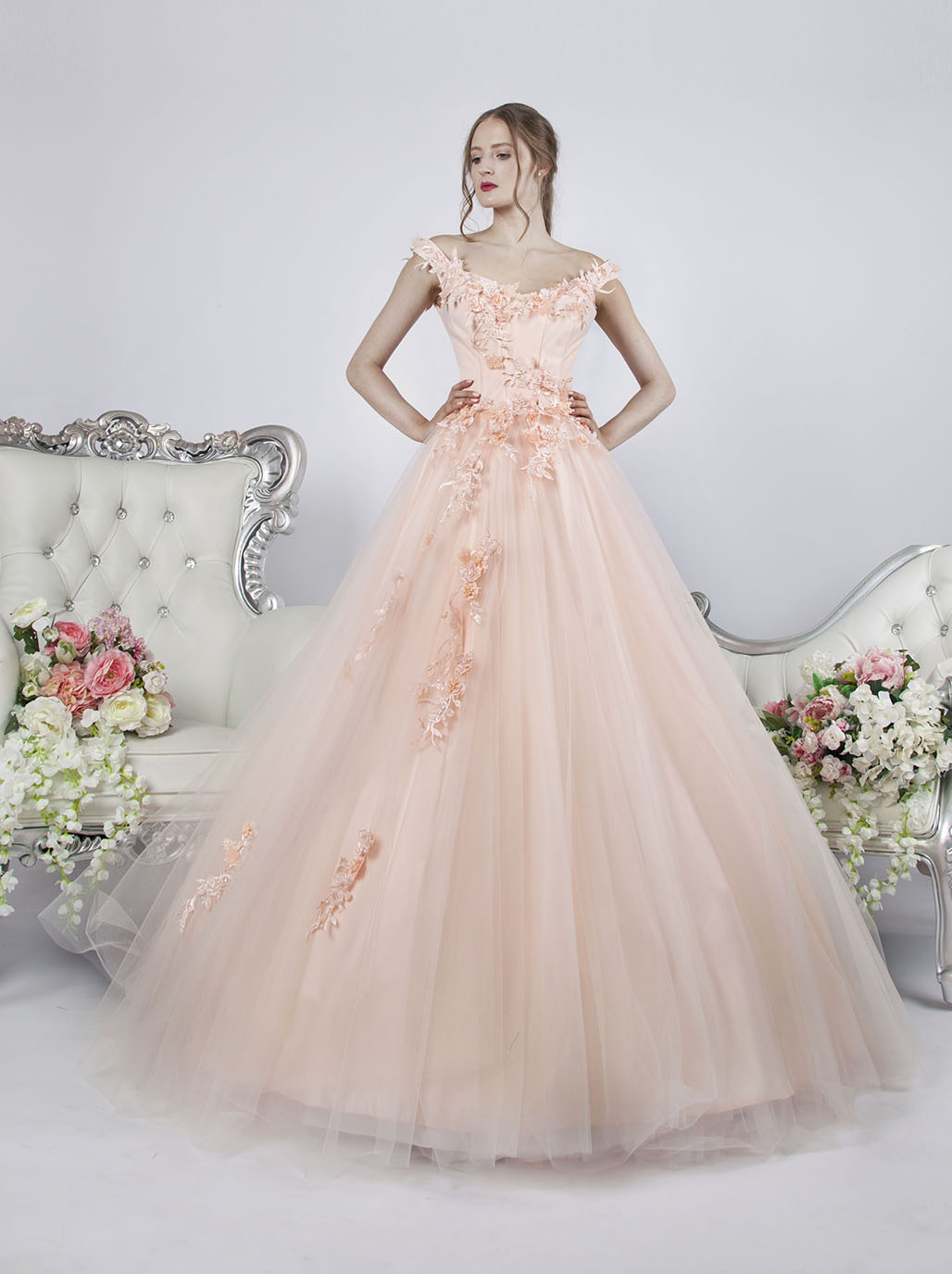 Robe Princesse Cérémonie Rose – Ma Robe Princesse