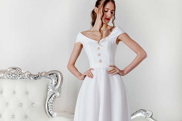 Robe de mariage sur mesure création Paris