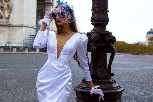 Atelier de confection robe de mariée sur mesure à Paris